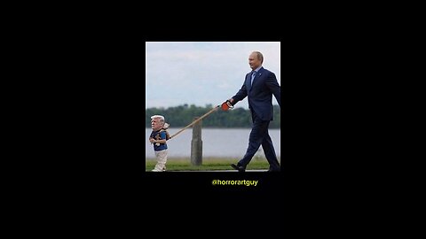 Putin Walks Baby Trump