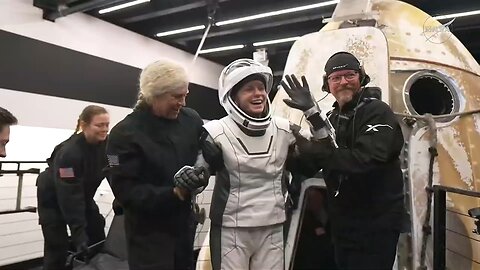 SpaceX Endeavour Crew-11 recovery operations and astronauts egress