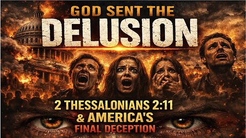God Sent the Delusion | 2 Thessalonians 2:11 and America’s Final Deception