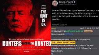 President Trump is part of Q