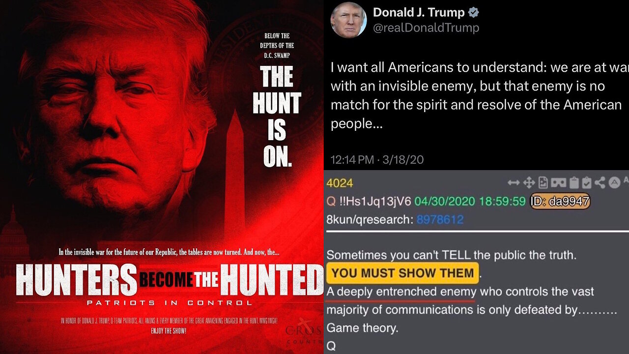 President Trump is part of Q