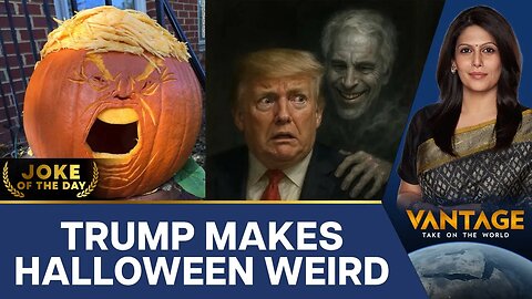 Trump Places Candy on Child's Head at Halloween Event | Vantage with Palki Sharma | N18G