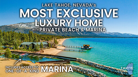 Inside the MOST EXCLUSIVE Luxury Home in Lake Tahoe Nevada