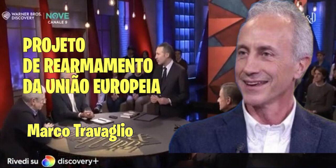 A despropósito do projeto de rearmamento europeu - Marco Travaglio