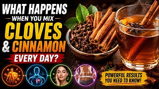 What Happens When You Mix Cloves and Cinnamon Every Day? (Video)