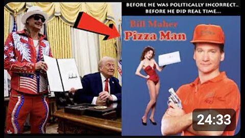 THEY LIVE, MAGA SLEEPS! KID "BOHEMIAN GROVE" ROCK & "THE PIZZA MAN" VISIT TRUMP AT THE WHITE HOUSE!