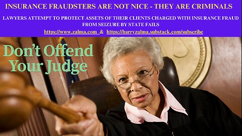 Insurance Fraudsters are not Nice - They Are Criminals