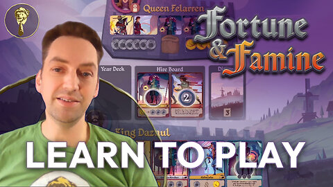 Let's Learn to Play Fortune & Famine: Digital Multiplayer Boardgame Tutorial