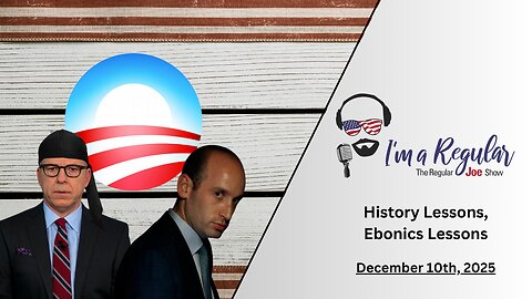 Trump On Tour + Tapper Practices Ebonics + Descent Into TDS: The Regular Joe Show LIVE