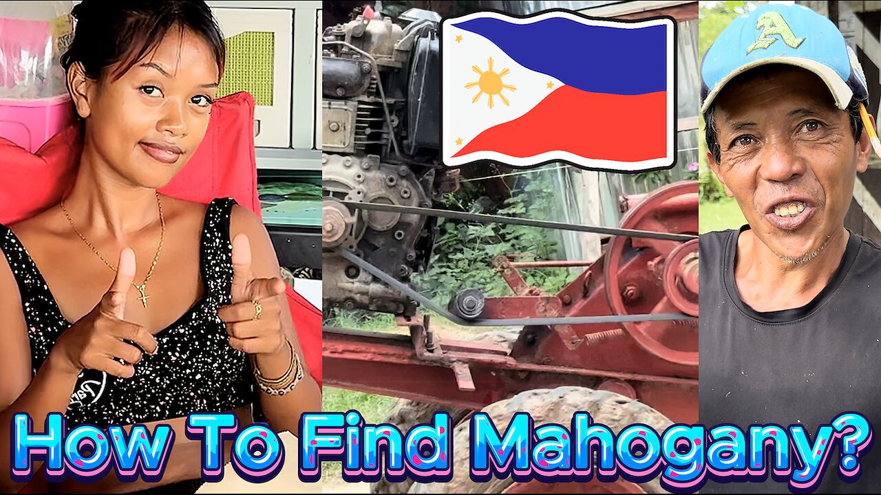 TRYIN' A FIND & BUY MAHOGANY! FINISH DIS HOUSE BUILD! OFF GRID ISLAND FAMILY PHILIPPINES LIVING