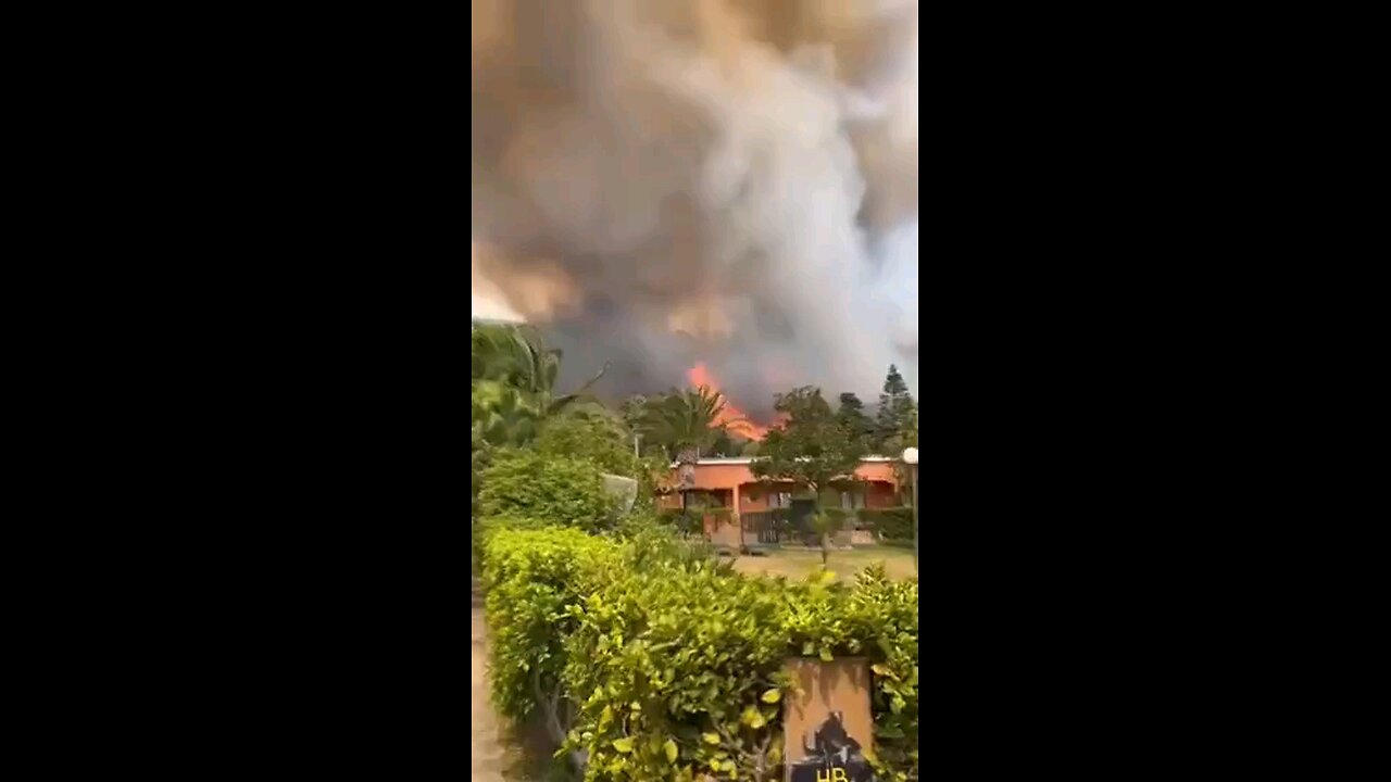wildfire in spain