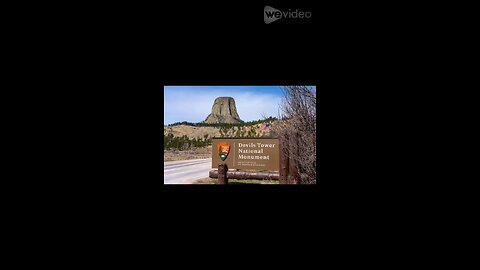 Devils Tower, the first National Monument