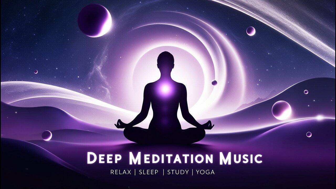 1 Hour Deep Music 🕊️ With Water Sounds 💧 | Meditation, Healing, Relaxing Music 🧘♀️🌿