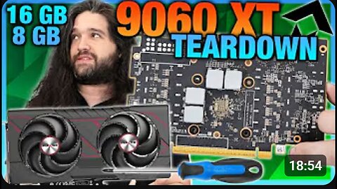 🔥 Tearing Down Sapphire RX 9060 XT 16GB & 8GB Pulse! 🛠️💥 GPU Secrets Revealed!