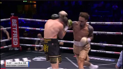 Ben Whittaker vs Liam Cameron 2 The stoppage