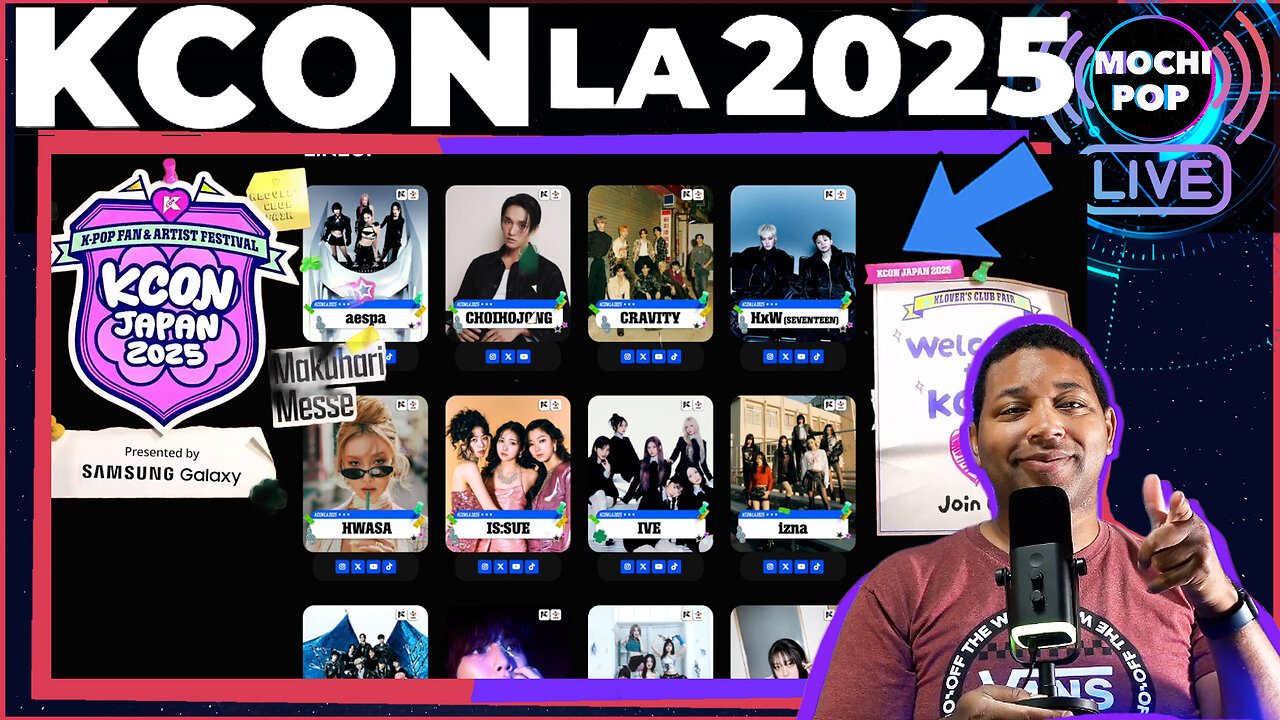 KCON LA 2025 Lineup & Updates