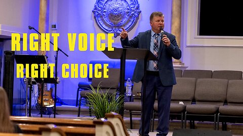 RIGHT VOICE, RIGHT CHOICE // Parker Broadus