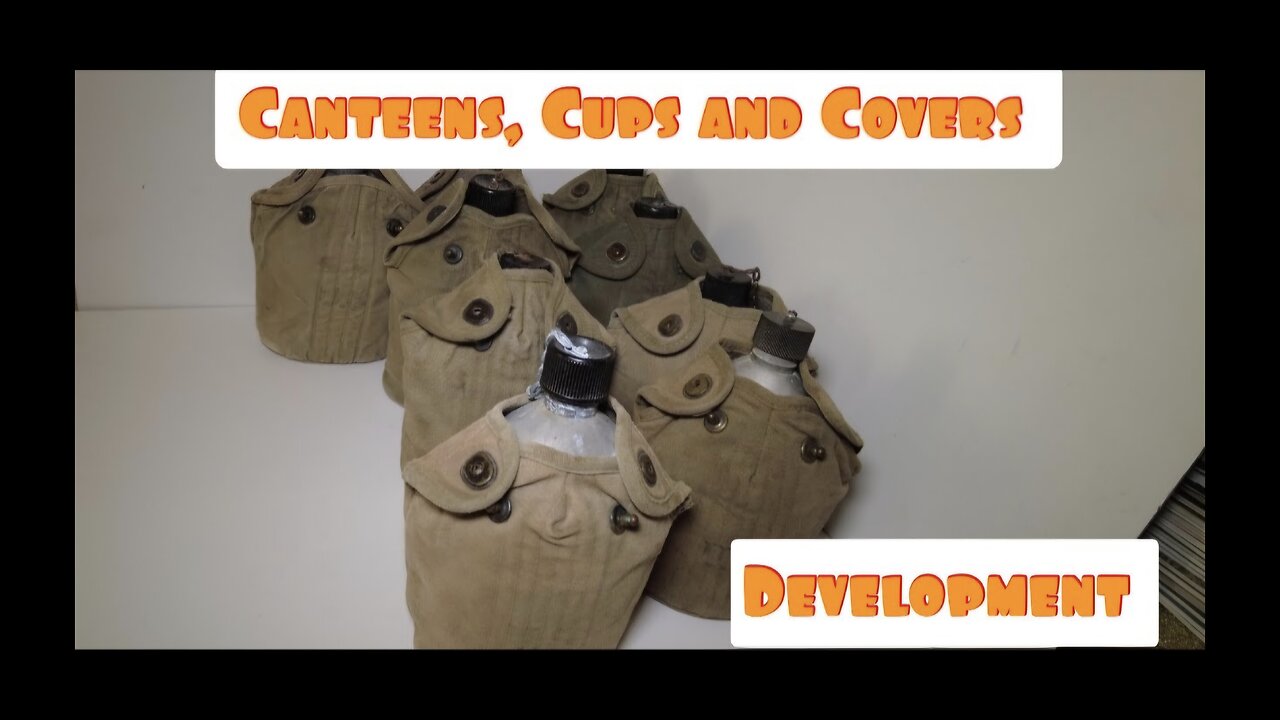 World War One and Two U.S. Canteen, Cup and Cover and There Differences