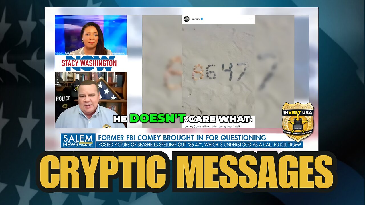 Comey's Threat Against Trump? Michael Letts Calls Out Dangerous Symbolism with Stacy Washington