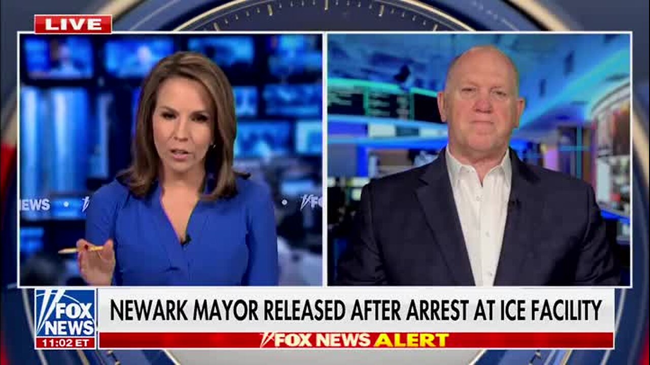 Border Czar Tom Homan on Newark Mayor Slamming ICE: ‘He’s Not Very Smart’