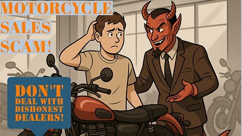 Exposed: Dirty Motorcycle Dealer Tricks | I Almost Got Scammed Buying a Harley