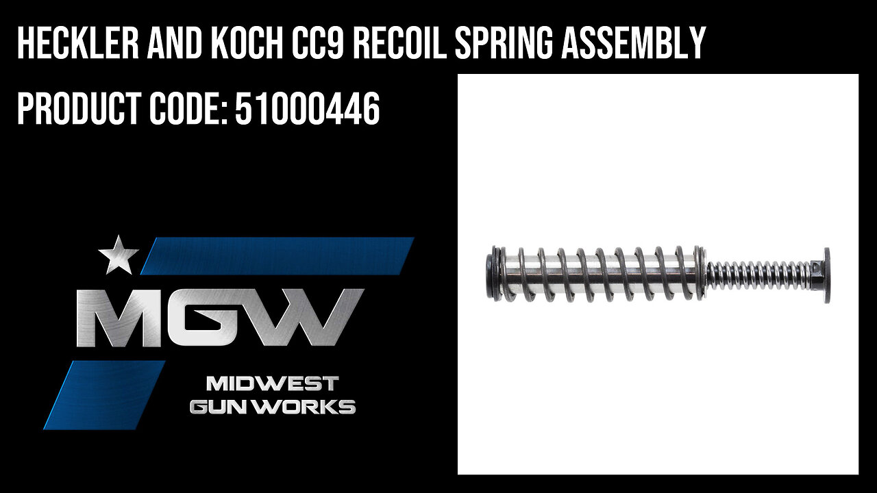 Heckler And Koch CC9 Recoil Spring Assembly - 51000446