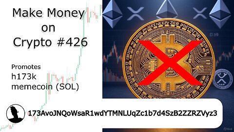 Make #money on #crypto 426! Bitcoin is Done For!!!(?)😱🙌🤝🤑 #trading #memecoin