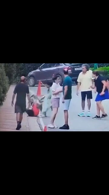 Woman's dog randomly attacks woman. Dog well treated, fed, and loved.