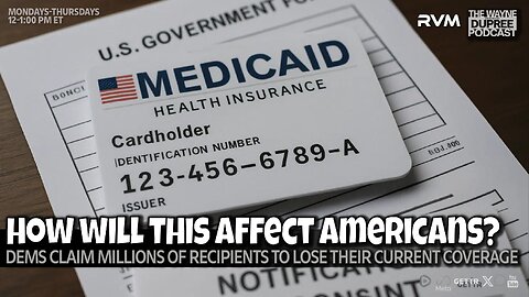 E2138: Bill May Cut Medicaid For Millions, Debate Intensifies 8/13
