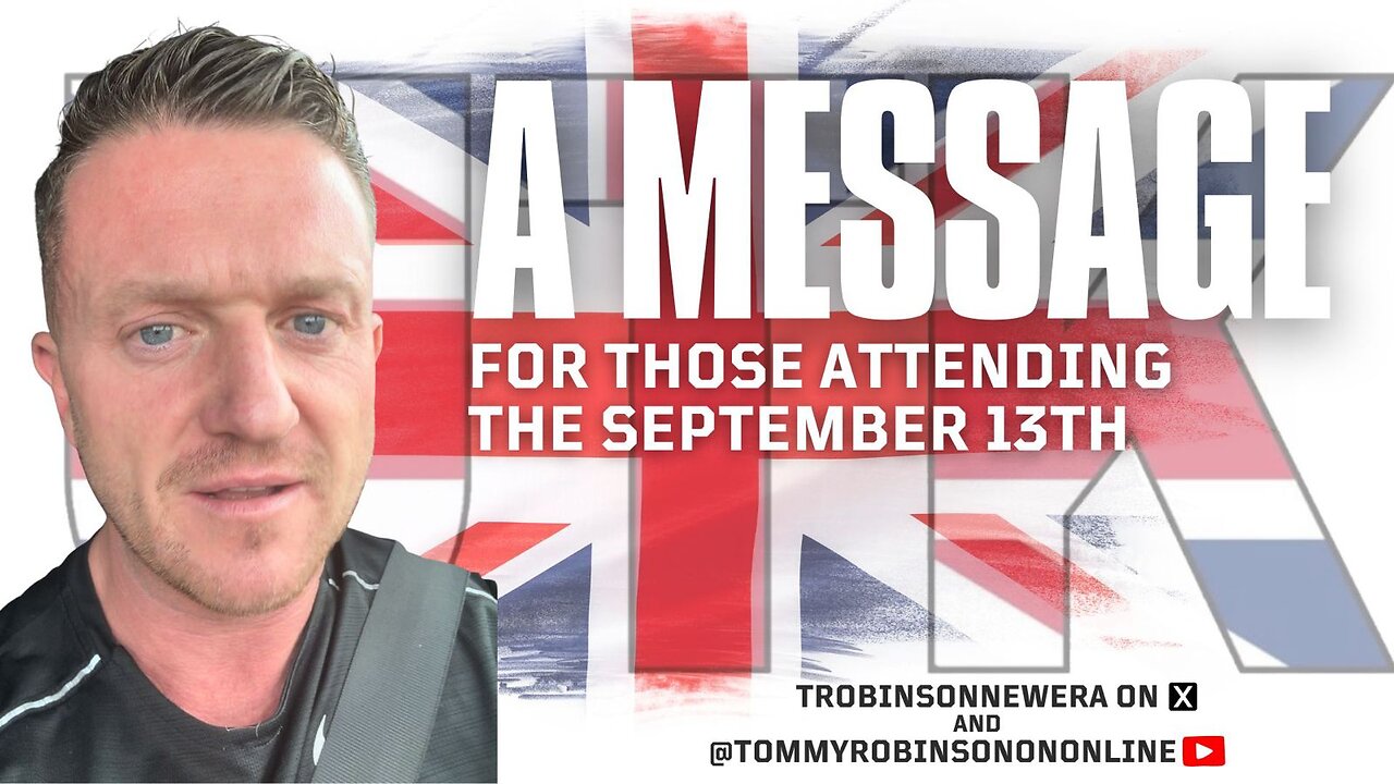 A message for those attending on September 13th Free Speech Festival 2025
