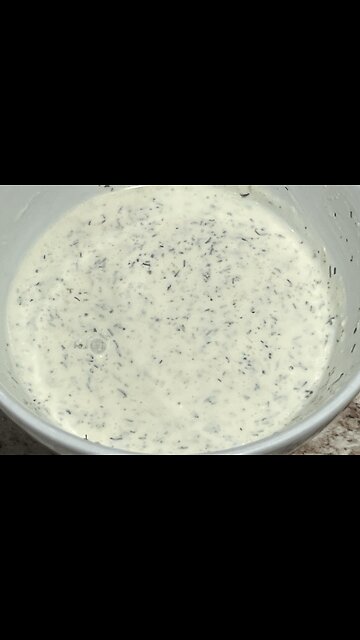 Homemade Easy Ranch Dressing!