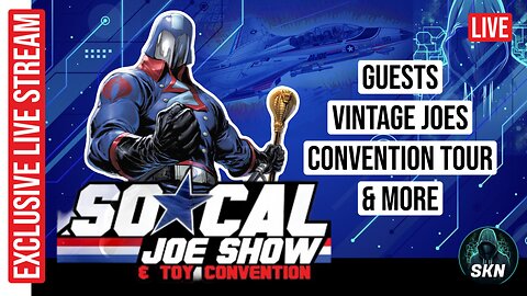 LIVE from SoCal Joe Show 2025! | SKN x Oddfrog | 1:12 Action Vehicles, Toy Talk & Collector Chaos!