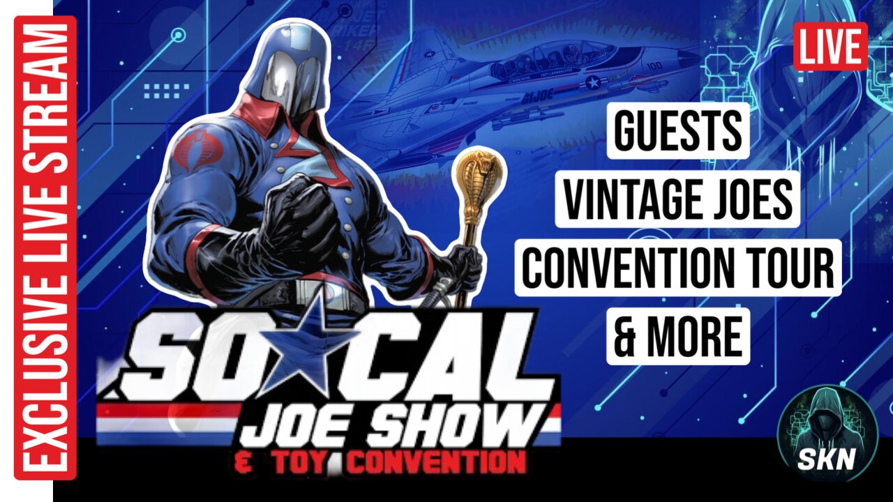 LIVE from SoCal Joe Show 2025! | SKN x Oddfrog | 1:12 Action Vehicles, Toy Talk & Collector Chaos!