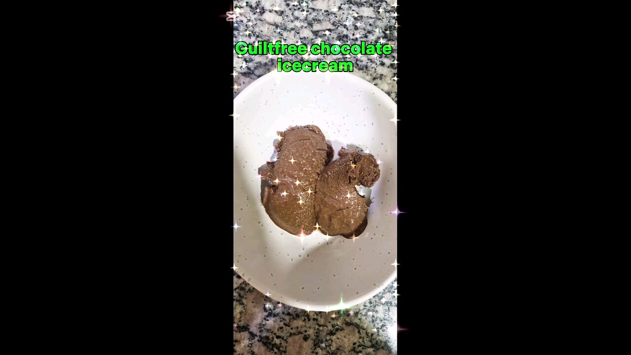 no suger no cream chocolate icecream