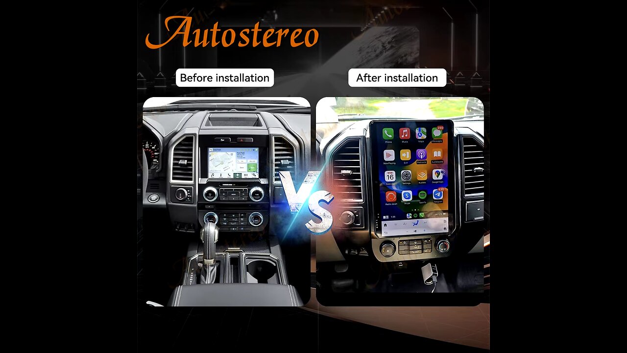 Upgrade Your Ford F150/F250 (2015 to 2021) with a 14.4-Inch Tesla-Style Android Multimedia Player