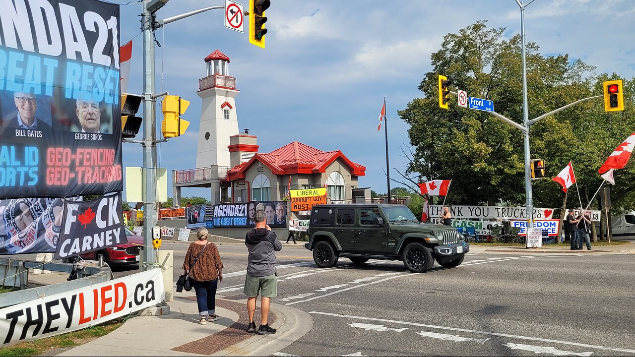 2025 09 13 protest Port Credit