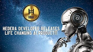 Hedera Developer Releases Life Changing AI Product!!!