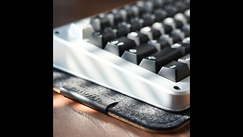 Keyboard Cushion For Shock Absorption And Noise Reduction With Cork And Felt Material