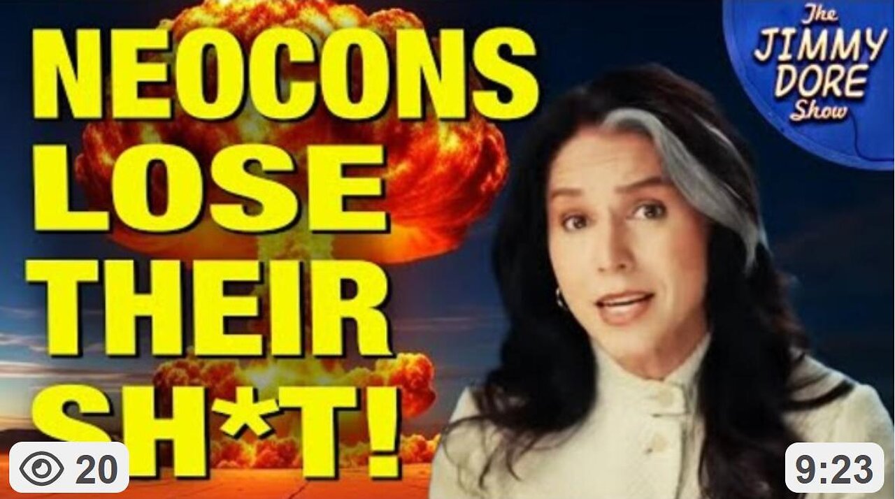 Neocons FREAK OUT Over Tulsi Gabbard Warning About Nuclear Armageddon ~ Jimmy Dore 6.13.25
