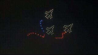 Uncle Sam Jam Festival Drone Show 2025