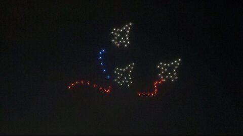 Uncle Sam Jam Festival Drone Show 2025