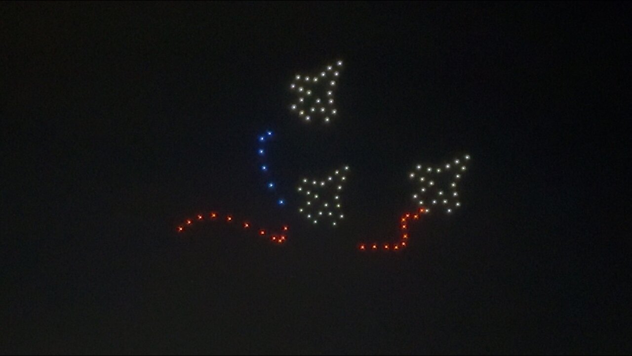 Uncle Sam Jam Festival Drone Show 2025