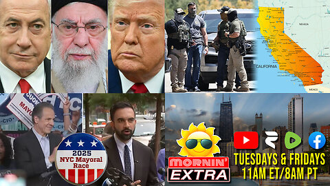 Trump: Israel/Iran Ceasefire | Masked Abductions Pushback | NYC Dem. Mayoral Primary | Mornin' EXTRA