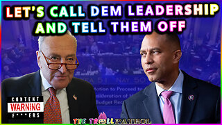 Calling Senator Chuck Schumer And Congressman Hakeem Jefferies And Giving Them A Piece Of My Mind