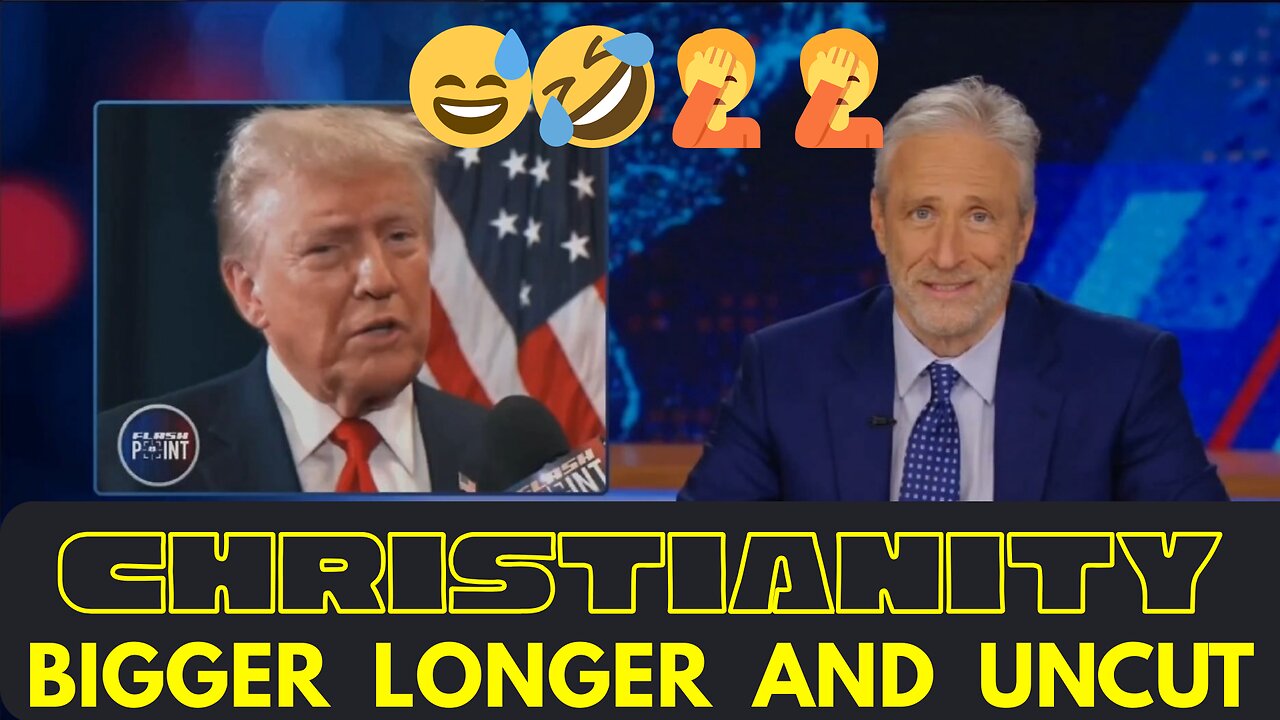 TRUMP: "WANT TO BRING RELIGION BACK BIGGER STRONGER NEVER BEFORE......." 🤣😅😂