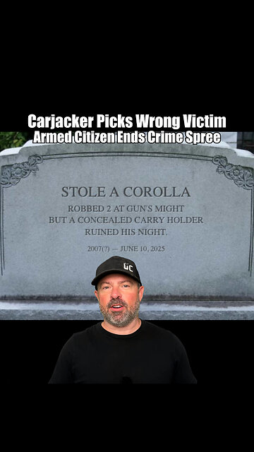 Carjacker Picks Wrong Victim | Armed Citizen Ends Crime Spree