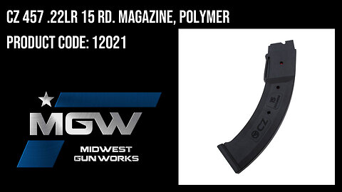 CZ 457 .22LR 15 Rd. Magazine, Polymer - 12021