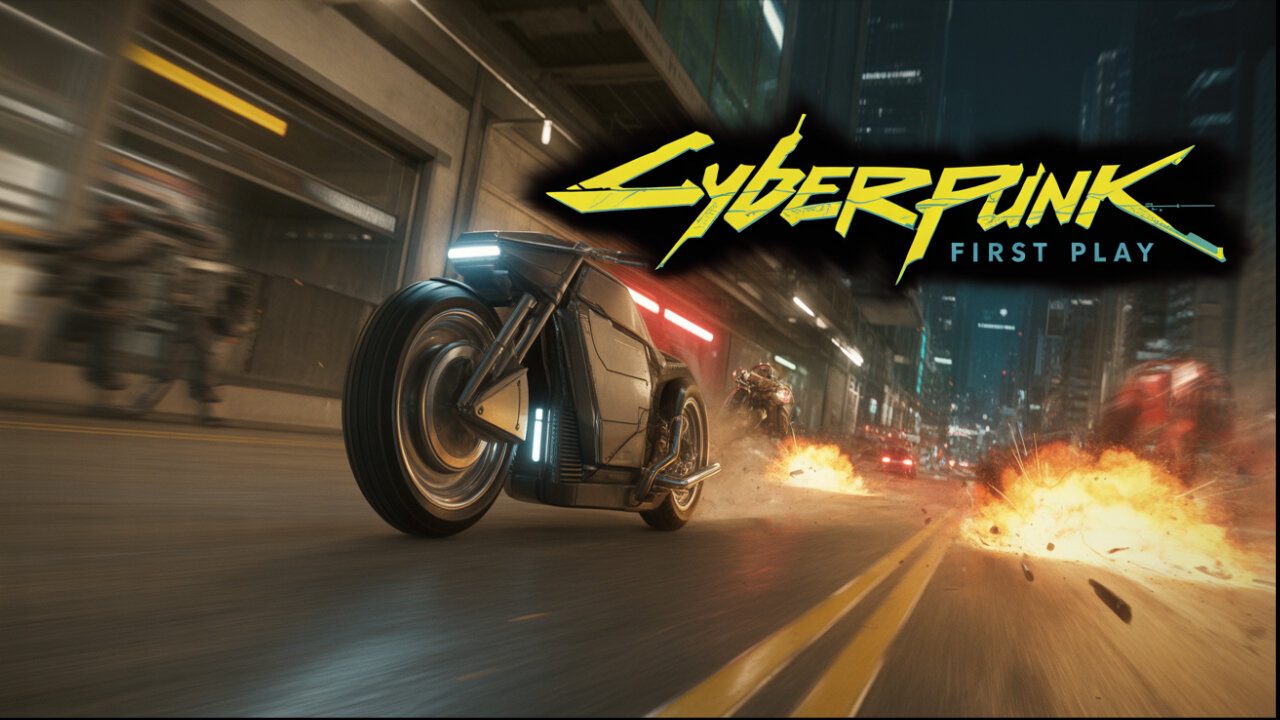 I'm Playing CYBERPUNK 2077 for the FIRST TIME!