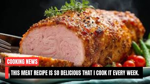 This meat recipe is so delicious that I cook it every week. Perfect dinner!