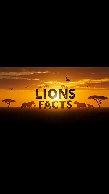 Why Lions Can't Purr + 7 Majestic Lion Facts You Didn't Know!